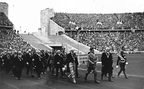 Открытие Олимпиады 1936 года