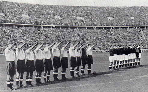Приветствие перед матчем Германия – Англия